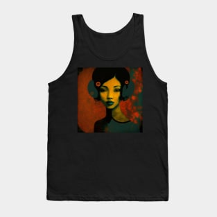 Asian Abstract #8 Tank Top